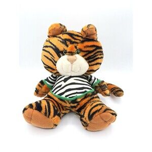 Avon Exclusive Cuddly Colby Bengal Tiger 1992 Squeeze Purring Plush 12" VTG